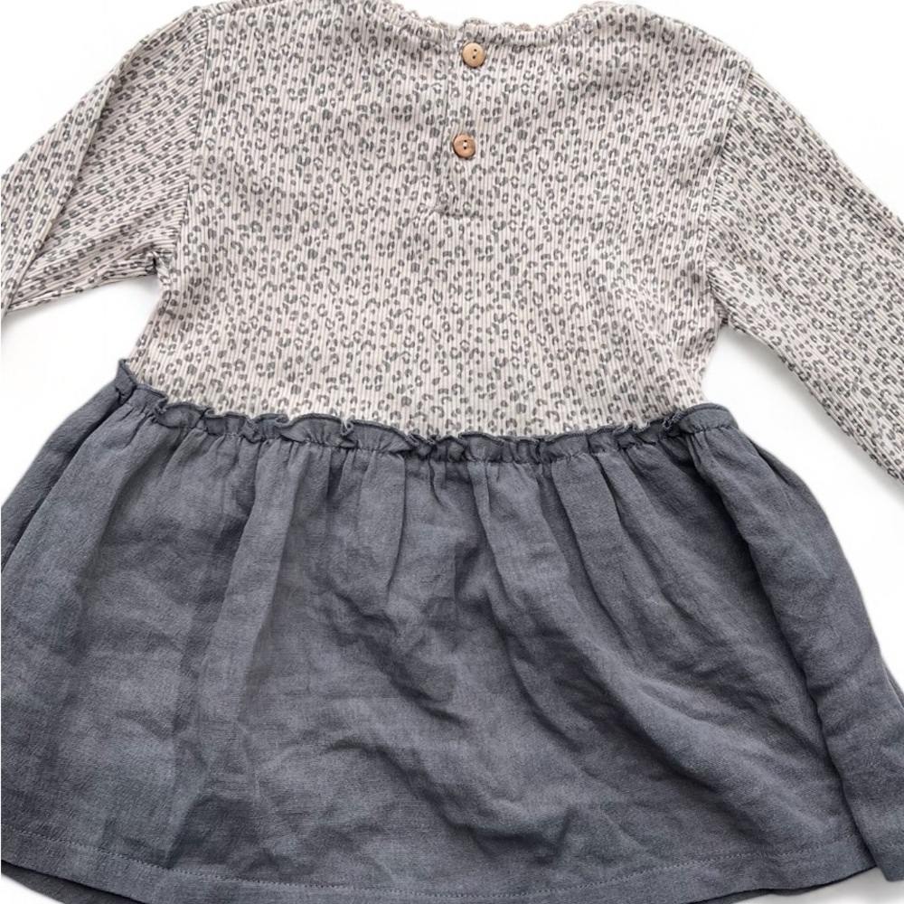 Zara Baby Cheetah Printed Dress NWT - Picture 5 of 8